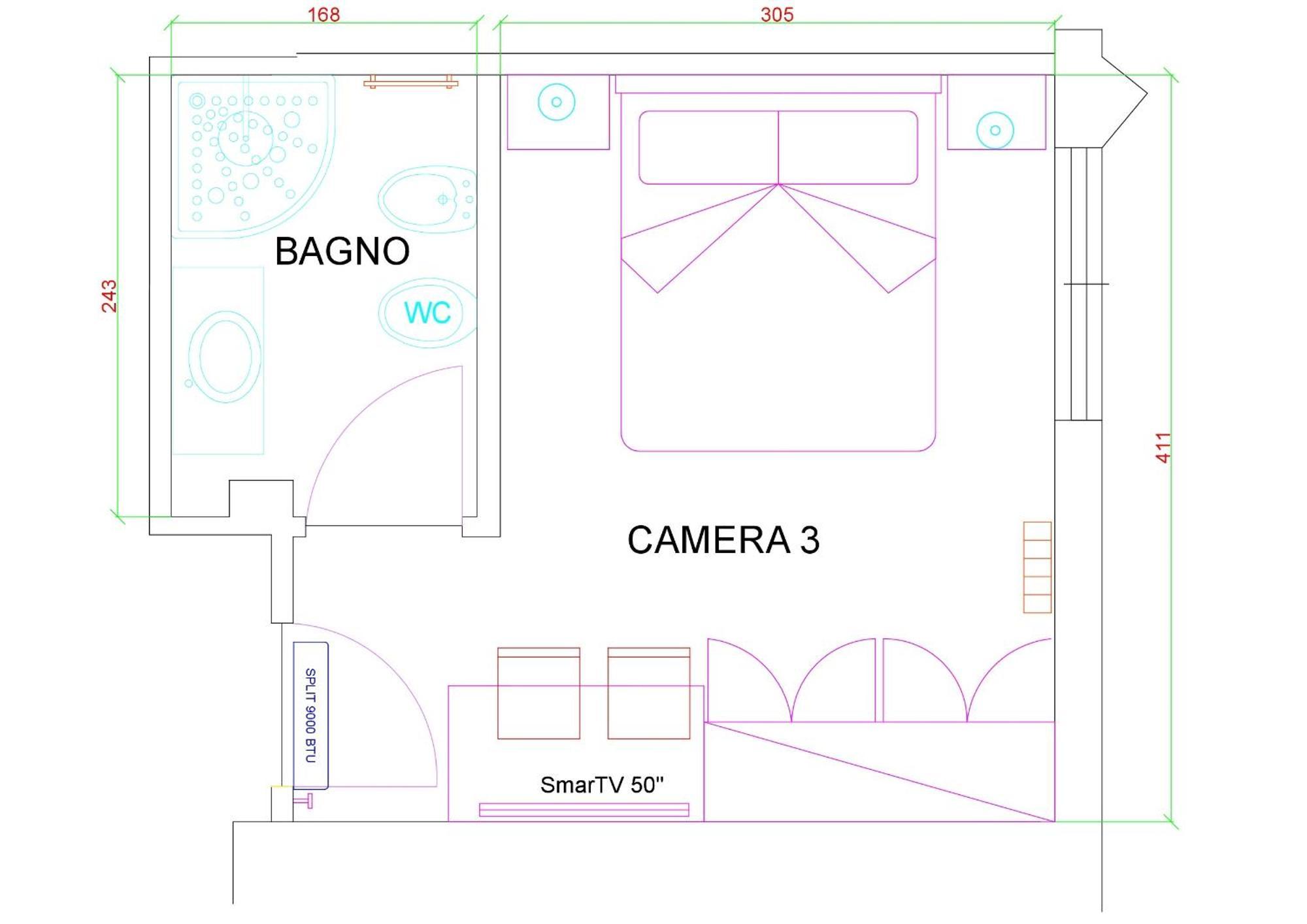 Bed and Breakfast Panorama Lecce Camera foto